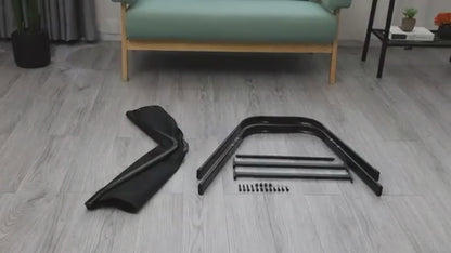 6er-Set stapelbare Terrassenstühle mit Armlehnen