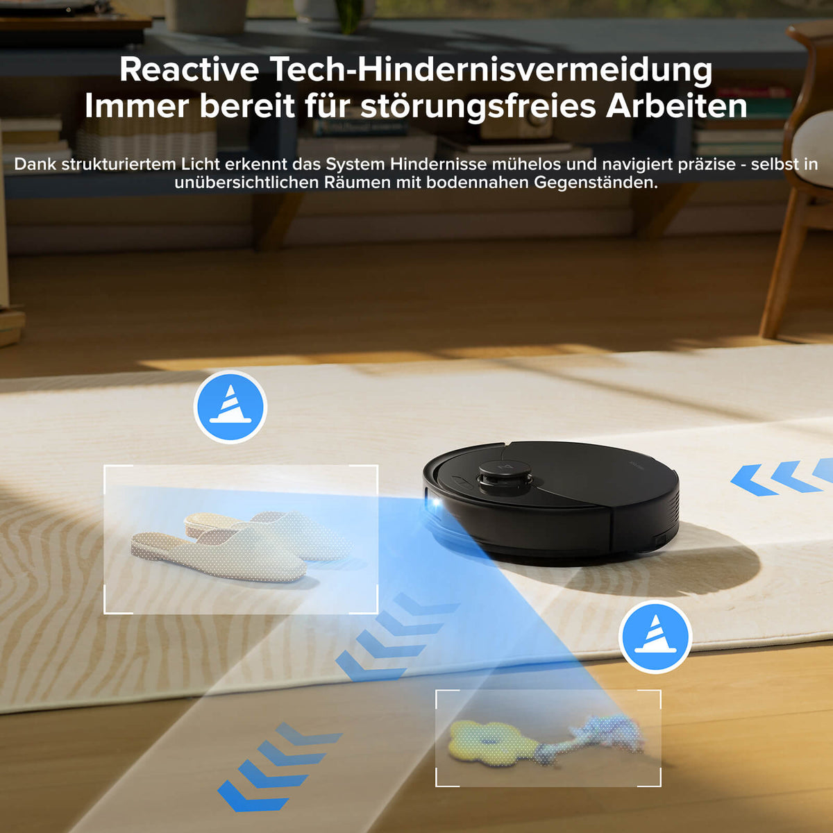Roborock Q10 X5 Saug- & Wischroboter – LiDAR & Auto-Lifting-Wischsystem