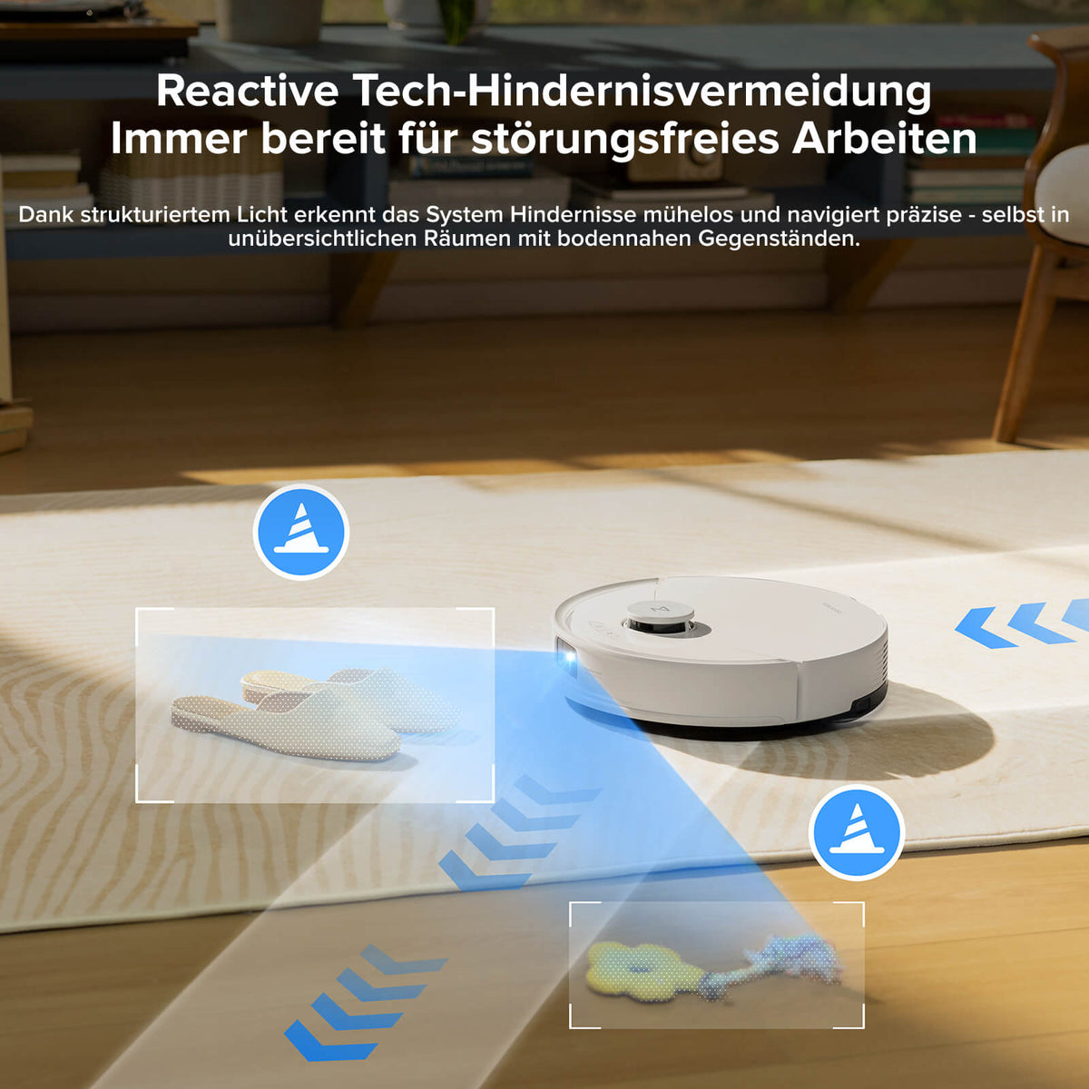 Roborock Q10 X5 Saug- & Wischroboter – LiDAR & Auto-Lifting-Wischsystem