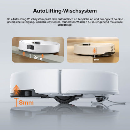 Roborock Q10 X5 Saug- & Wischroboter – LiDAR & Auto-Lifting-Wischsystem